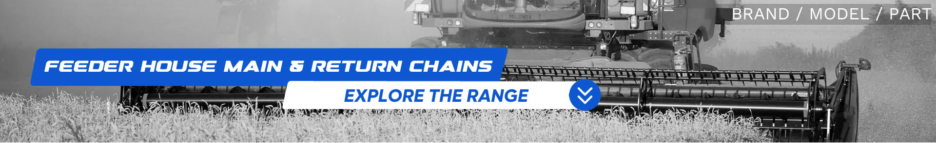 C&amp;M aftermarket CASE-IH&reg; compatible feeder chains, clean grain chains, return grain chains and sprockets are assembled in our own factory in Australia. We use only the best quality materials from trusted suppliers to bring you a product that is reliable and long lasting.