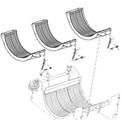 Threshing - Concaves