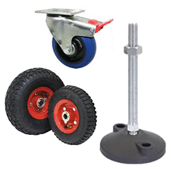 Wheels, Castors, Feet