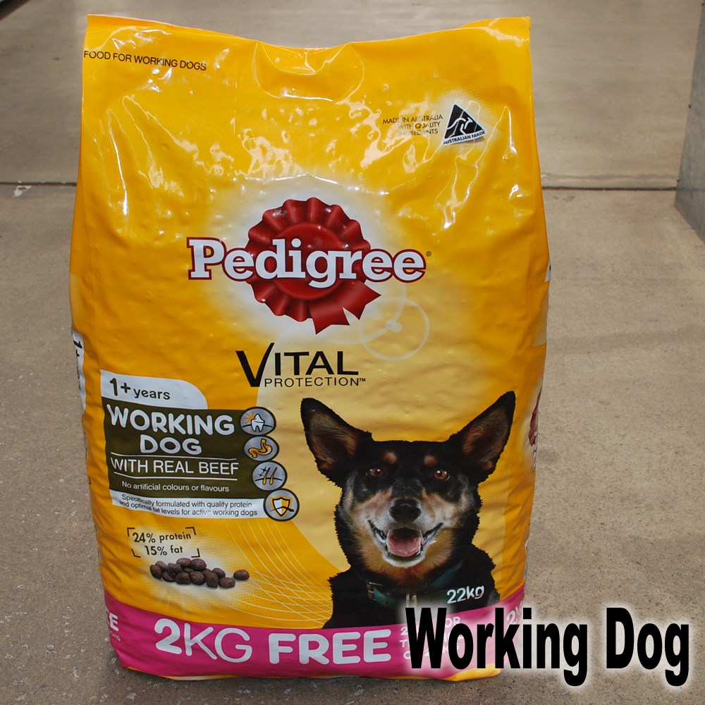 PAL WORKING DOG FORMULA 22KG DOG FOOD Collier Miller