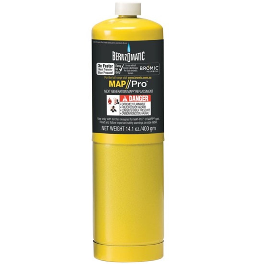 Gas Line T: Bernzomatic Mapp Gas Sds