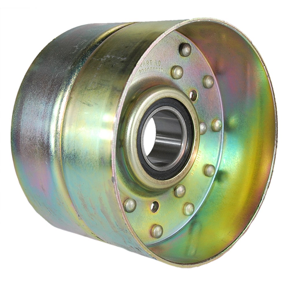 IDLER PULLEY FLAT 5" X 30MM ID DON DYE FLAT FACED IDLER FACE DIA = 5