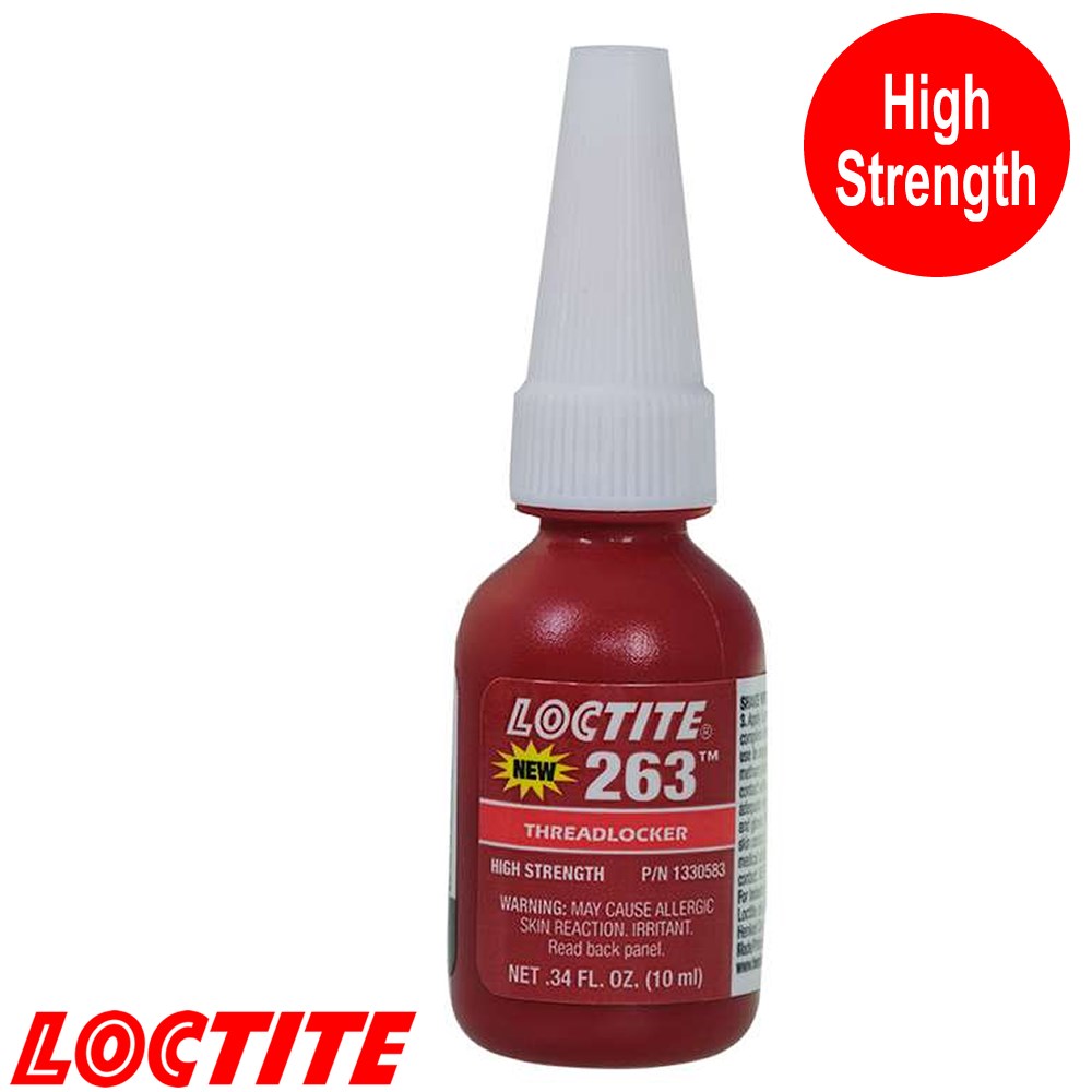 LOCTITE 263 STUD LOCK 10ML RED HIGH STRENGTH THREADLOCKER Collier & Miller