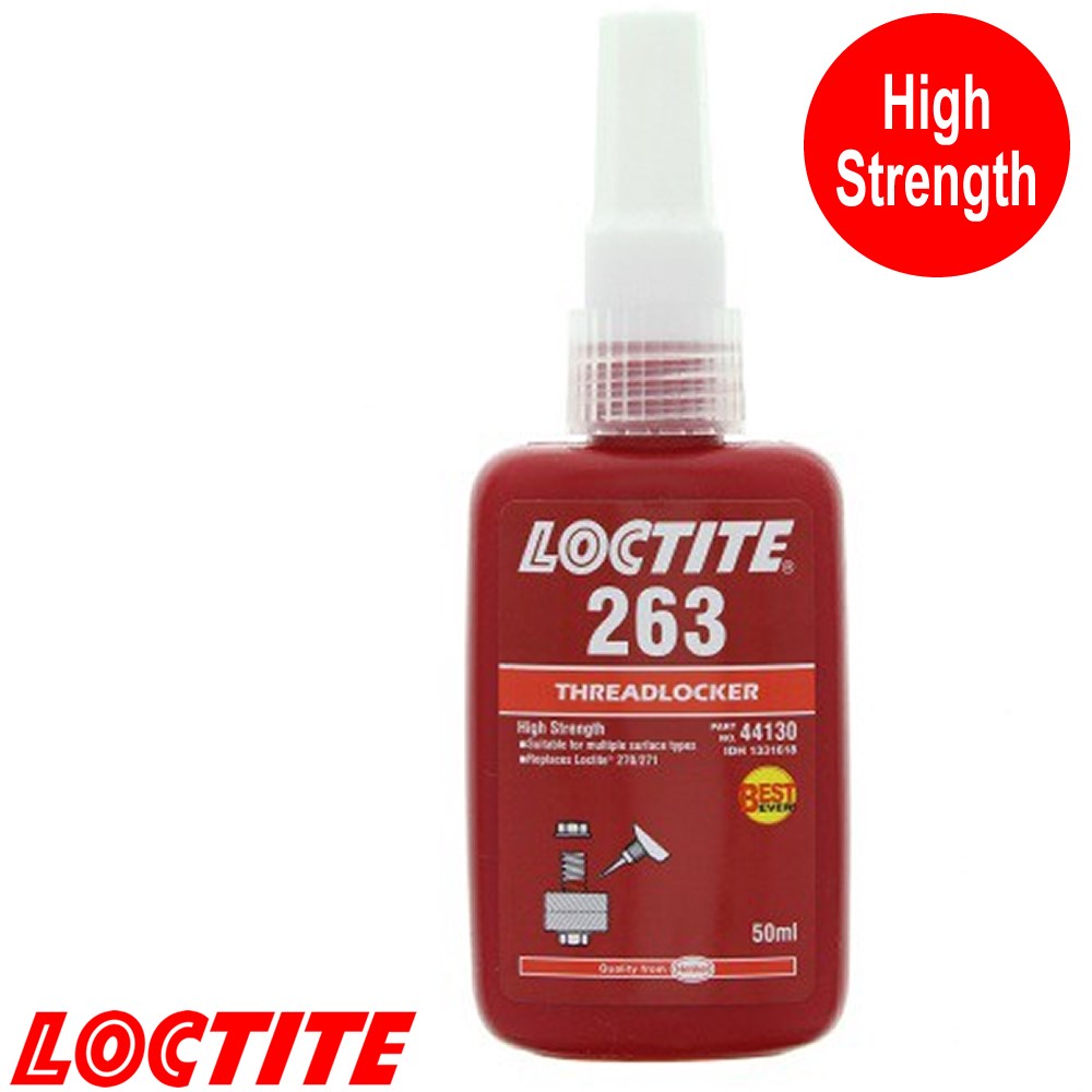 LOCTITE 263 STUD LOCK 50ML RED HIGH STRENGTH Collier Miller