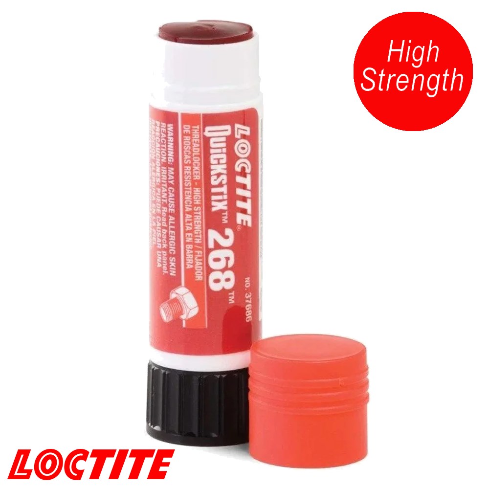 LOCTITE 268 THREAD LOCK 19GRM RED HIGH STRENGTH SEMI SOLID STICK