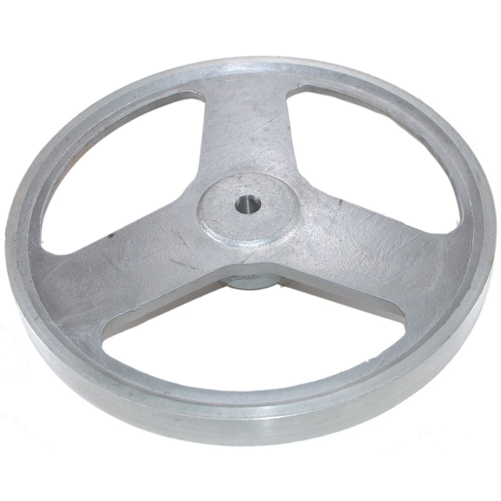 BANDSAW PULLEY 10" X 5/8 BORE" NO KEYWAY ALUMINIUM Collier Miller