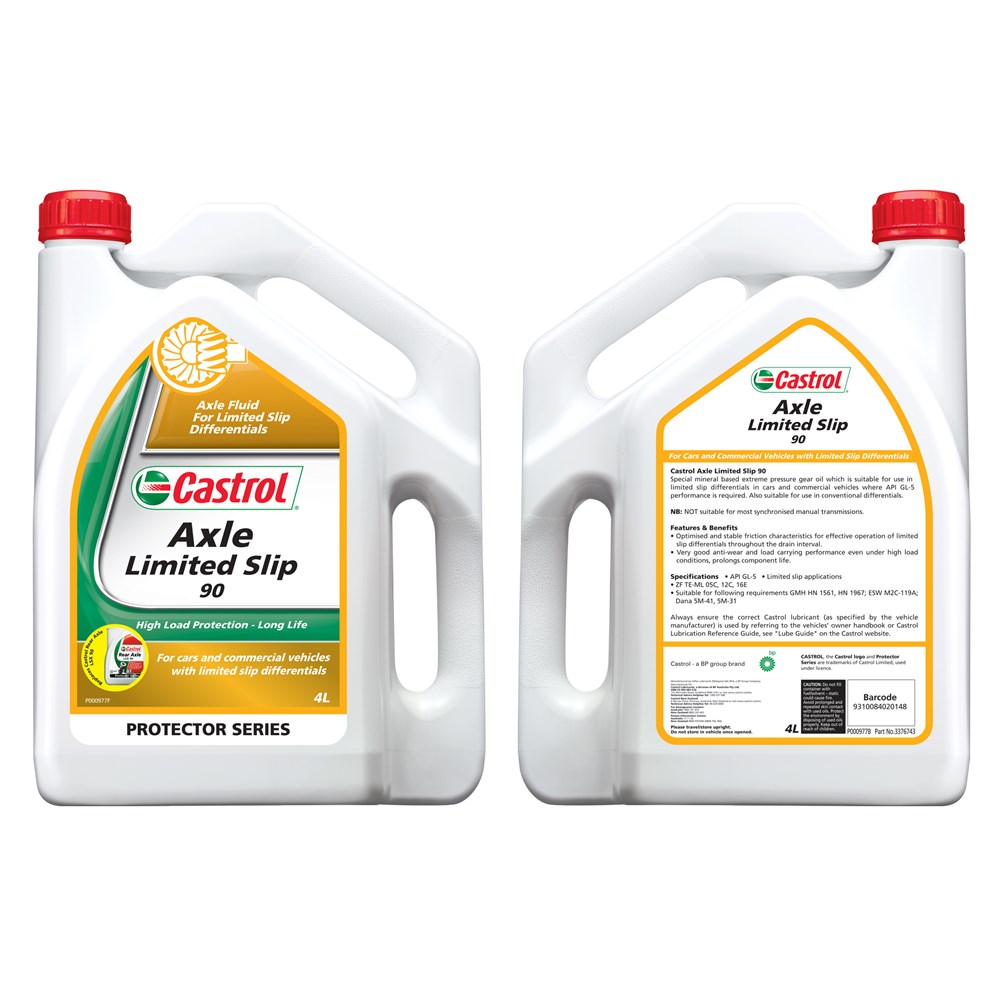 CASTROL AXLE LIMITED SLIP 90 4L Collier Miller