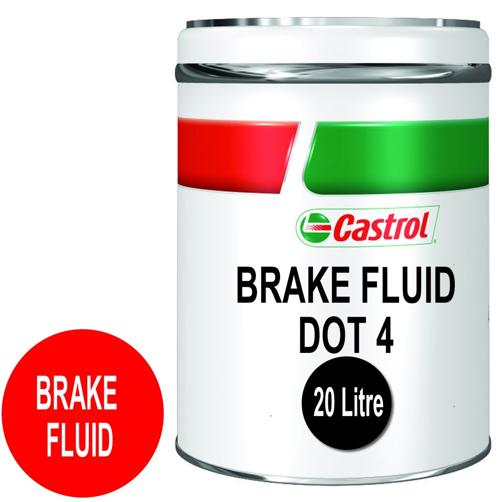 CASTROL BRAKE FLUID 20LTR DOT 4 Collier Miller