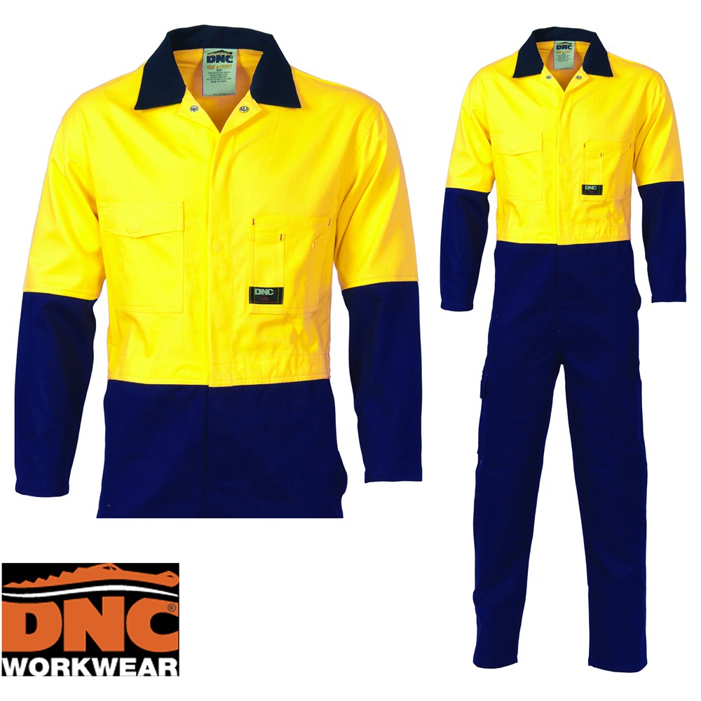 HI VIS Y/N COMBO OVERALL 92R YELLOW/NAVY Collier & Miller