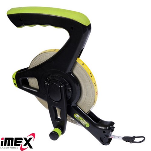 IMEX 50M STEEL OPEN REEL TAPE MEASURE Collier Miller