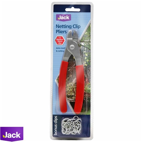 NETTING CLIP PLIERS RED 16MM WHITES WIRES Collier & Miller