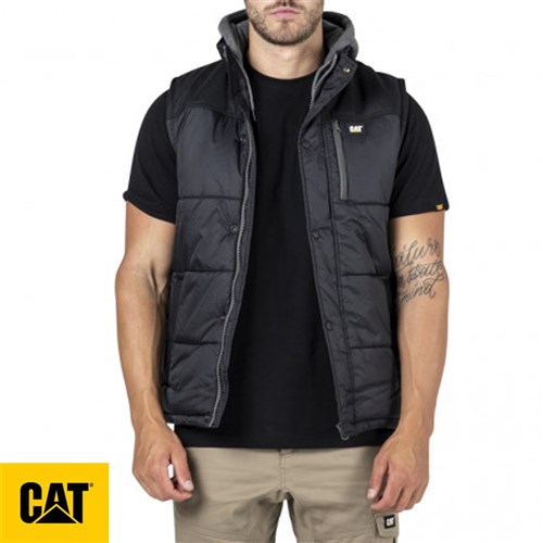 CAT HOODED WORK VEST Collier & Miller