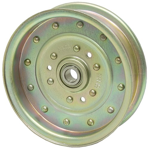 IDLER PULLEY FLAT 6" X 5/8 ID DON DYE FLAT FLANGED IDLER FACE DIA = 6