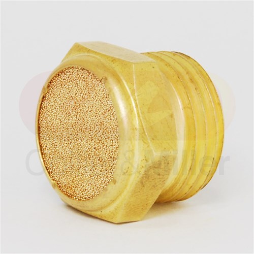 BRASS BSPT BREATHER SINTERED M (BSPPM 1/2) Collier & Miller