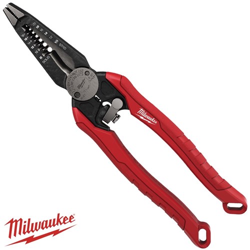 Pince Milwaukee NWS 109 69 165 SB High Leverage Combination Pliers CombiMax For Sale Online High Leverage Combination Pliers Home Depot