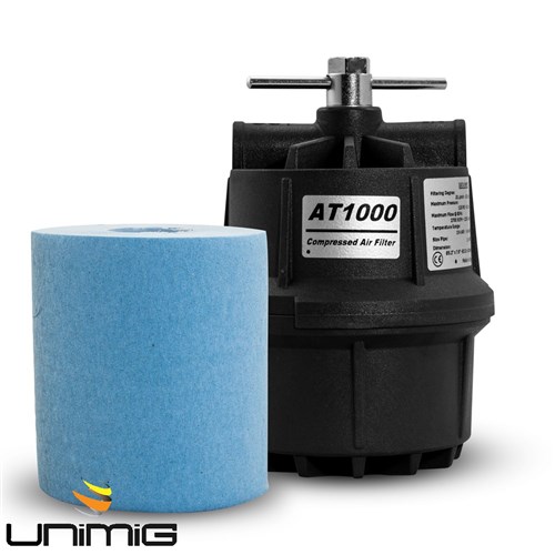 AIR FILTER UNIT 1 MICRON 1/4" BSPPF SUB MICRONIC TOILET ROLL FILTER