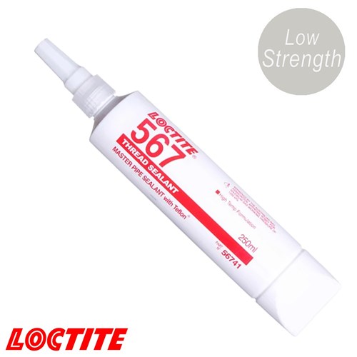 LOCTITE 567 THREAD SEAL 250ML WHITE THREAD SEALANT Collier & Miller