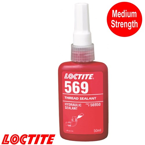 LOCTITE 569 HYD SEALANT 250ML RED HYDRAULIC SEALANT Collier & Miller