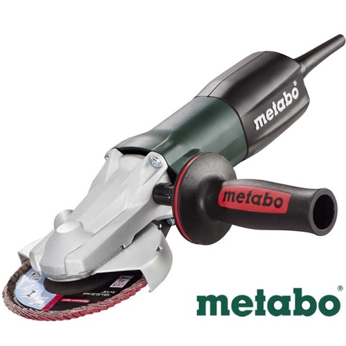 METABO GRINDER 125MM FLATHEAD 910W/240V 2.0Nm LIGHT DUTY WEF9125