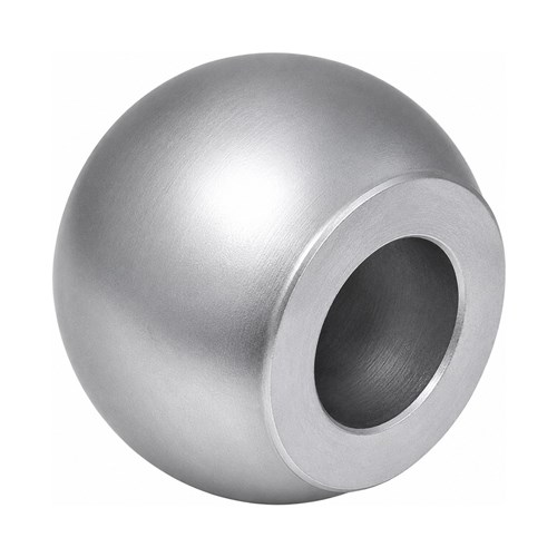 Category 4 quick hitch lower link ball B6353 manufactured from steel with 85mm outside diameter and 51mm inside diameter for heavy-duty tractor three-point linkage systems.