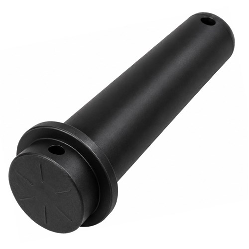 Front view of Category 4 top link pin B6592 showing the precision-machined 45mm shank and retaining hole.