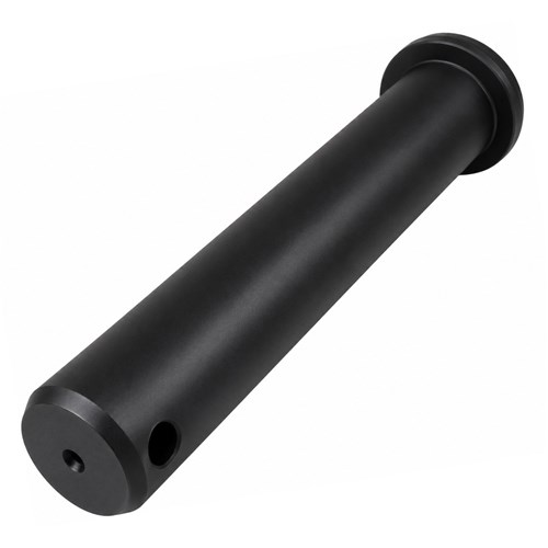 Grade 8 high tensile Category 4 top link pin B6593 with 45mm diameter and 235mm overall length for heavy-duty tractor three-point linkage systems.