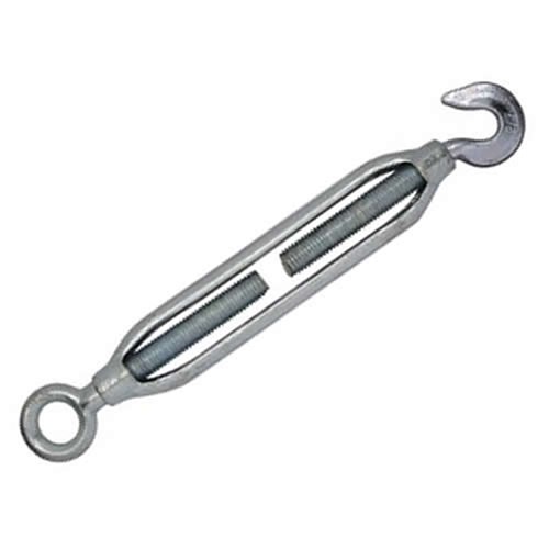 TURNBUCKLE HOOK/EYE 16MM GALVANISED Collier & Miller