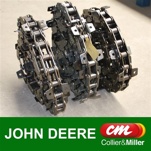 JOHN DEERE CHAINS ONLY CA512 62/46 3 ROW 92 LINKS 1065/955 Collier