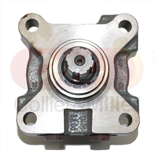 Center Feed Hydraulic Motor, flange face detail fits Macdon, Case & New Holland