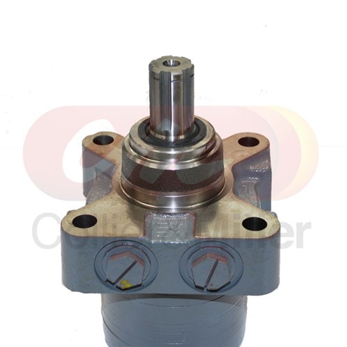 Center Feed Hydraulic Motor, motor shaft detail fits Macdon, Case & New Holland