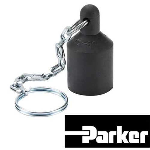 HYDRAULIC DUST CAP 1/4 (SM SERIES BLACK RUBBER) Collier & Miller