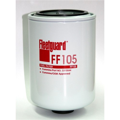 FLEETGUARD SPIN ON FUEL FILTER 114 UNS H=176MM OD=96MM Collier & Miller