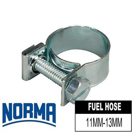 NORMA FUEL LINE HOSE CLAMP M/S 11MM13MM SL1113 W1P Collier & Miller
