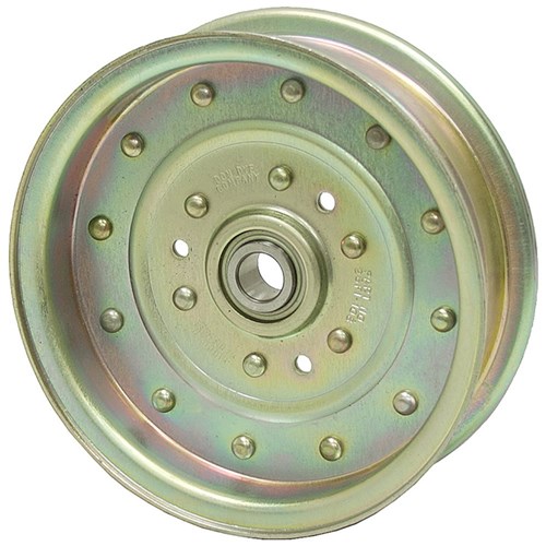 DON DYE IDLER PULLEY 5" FLAT" 5/8" BEARING WITH 1/2" REDUCER Collier & Miller