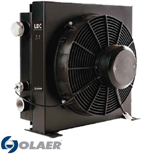 AIR FORCED OIL COOLER 12V DC 70LPM Collier & Miller