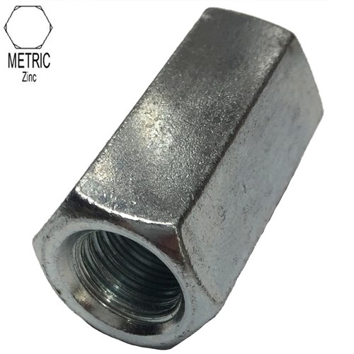 METRIC HEX COUPLER NUT M12 X 40MM Collier & Miller