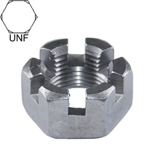 Self Colour. Slotted Nuts Details about   5/8" UNF 