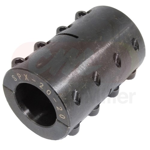 SPLIT RIDGID COUPLING 2P 11/4 BORE=1.250" X 1.250" OD=2.00" L=3.250" 2