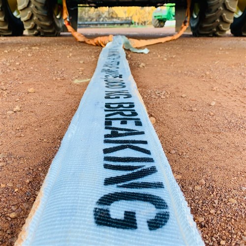 Nylon Webbed 100 Tonne x 9 Metre Snatch Strap 