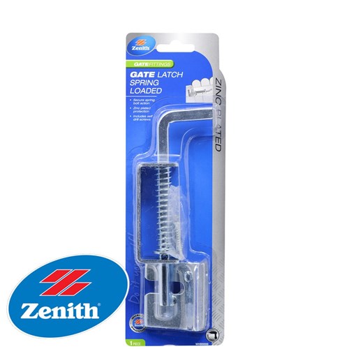 GATE LATCH SPRING TYPE ZINC PLATED PROLINE Collier & Miller