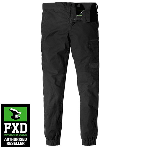 FXD WOMEN WORK PANT BLACK 14 STRETCH CUFFED SIZE 14 - Collier & Miller