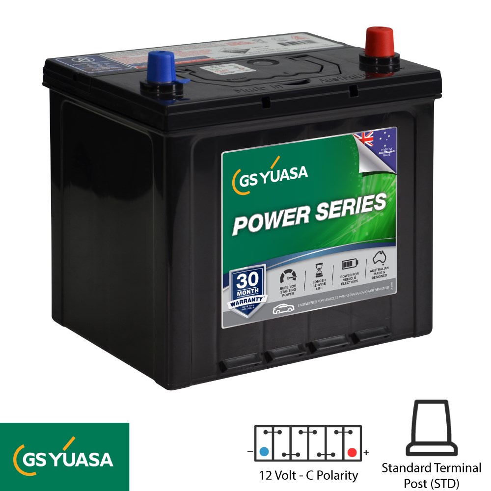 YUASA HI PERFORM BATTERY 12V 60AH L231XW171XH225 540CCA MAINTANENCE