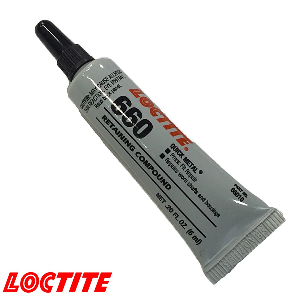 LOCTITE 660 QUICK METAL 6ML RETAINING COMPOUND PRESS FIT REPAIR Collier & Miller