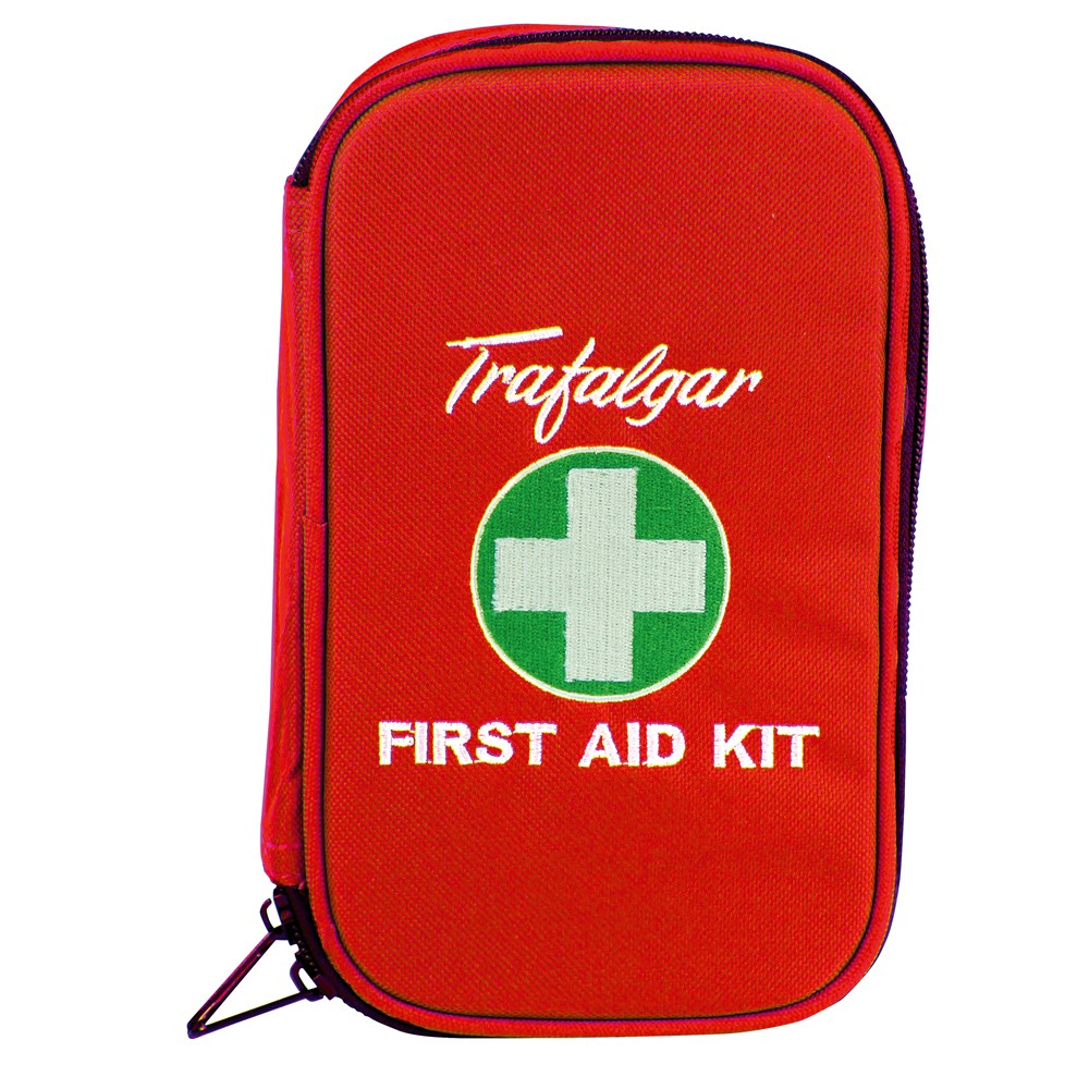 FIRST AID KIT CAT C VEHICLE RED SOFT CASE Collier Miller