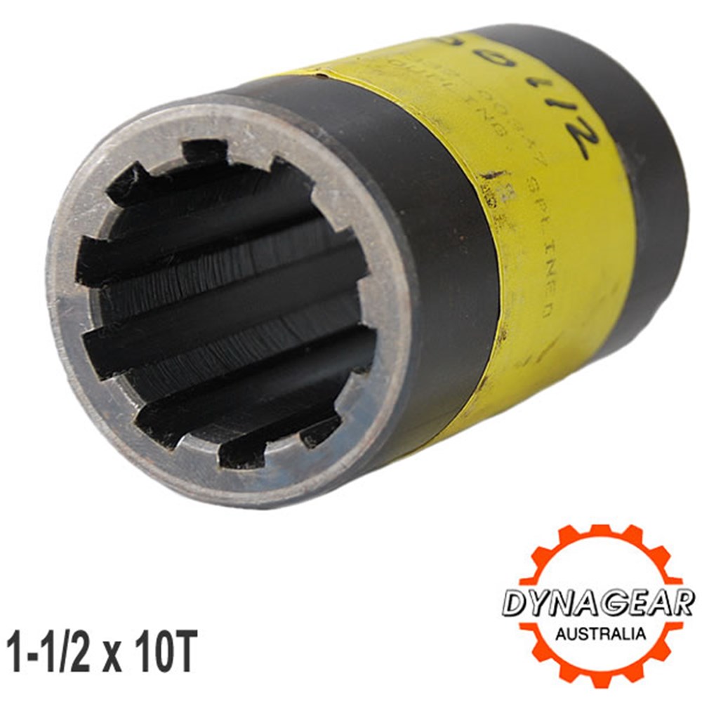 SPLINED COUPLING 11/2 X 10T DYNAGEAR SPLINED COUPLING Collier & Miller