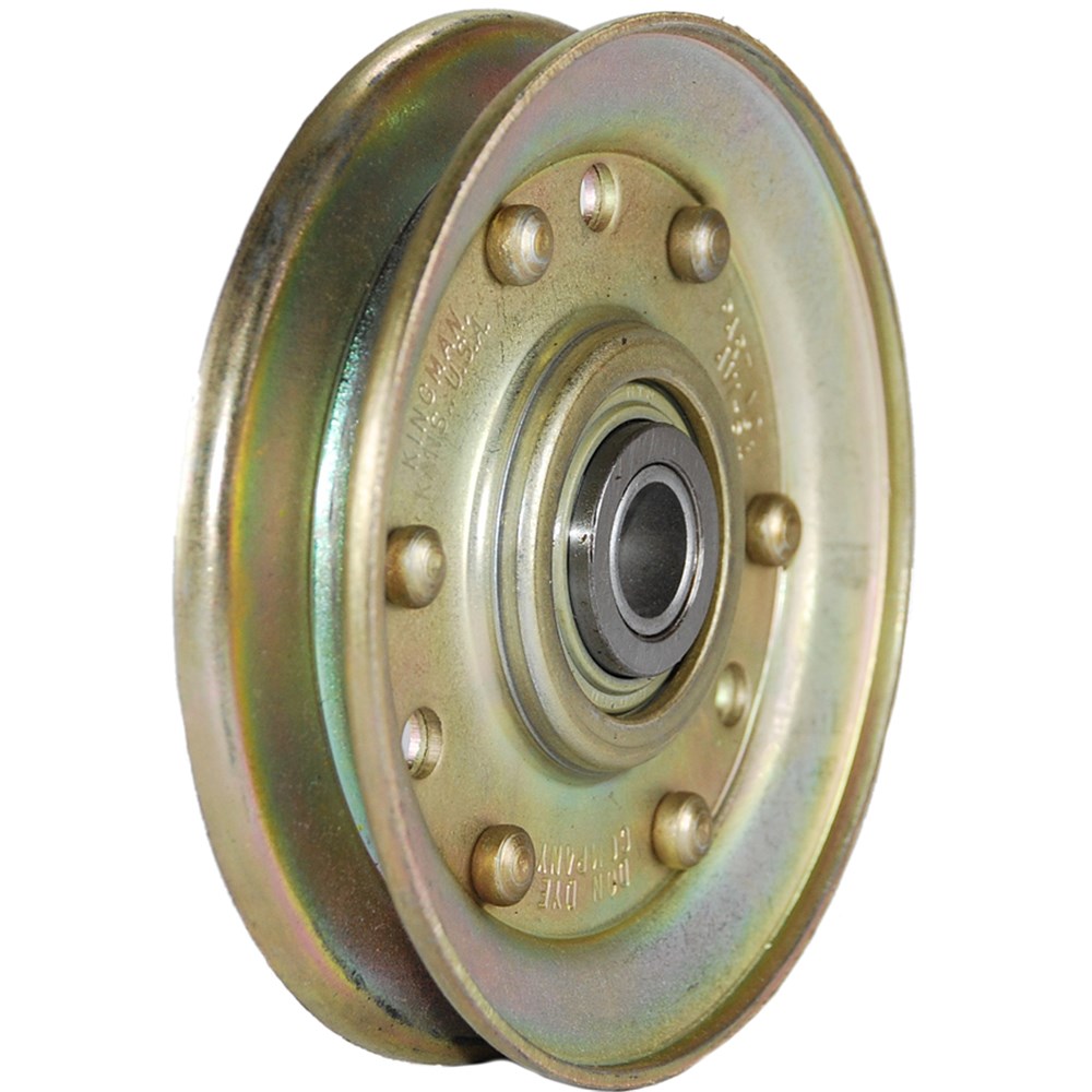 IDLER PULLEY A 31/2" X 5/8 DON DYE V SECTION IDLER OD = 31/2" SECTION
