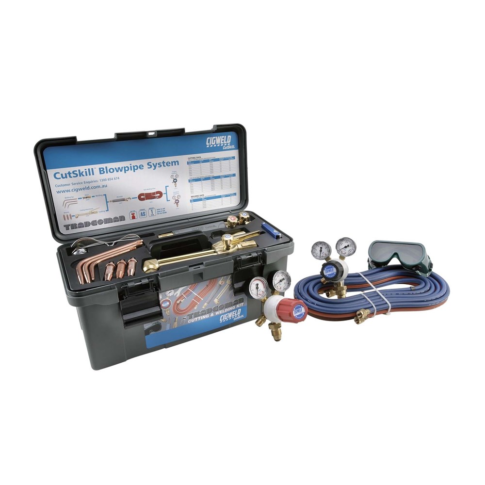 CUTSKILL TRADESMAN GAS KIT OXYACETYLENE WELDINGCUTTING Collier Miller