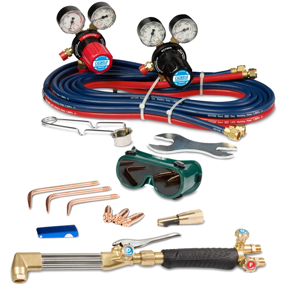 CUTSKILL TRADESMAN GAS KIT OXYACETYLENE WELDINGCUTTING Collier Miller