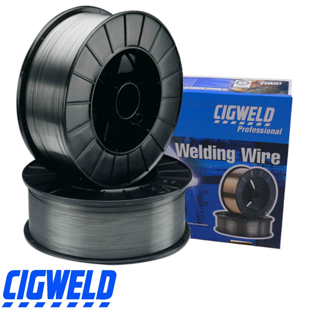 CIGWELD MIG WIRE 0.8MM X .45KG SHEILDCOR 15 FLUX CORE GASLESS MINISPOOL Collier Miller