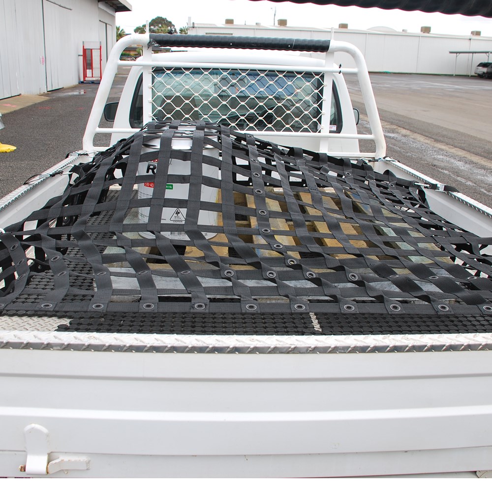 MINECORP CARGO NET 1800MM X 2400MM HEAVY DUTY 250KG RATED LOAD